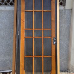 Exterior Security Heavy Duty Door Swing Out To The left 42 X101 ,This Door Is Special Order,