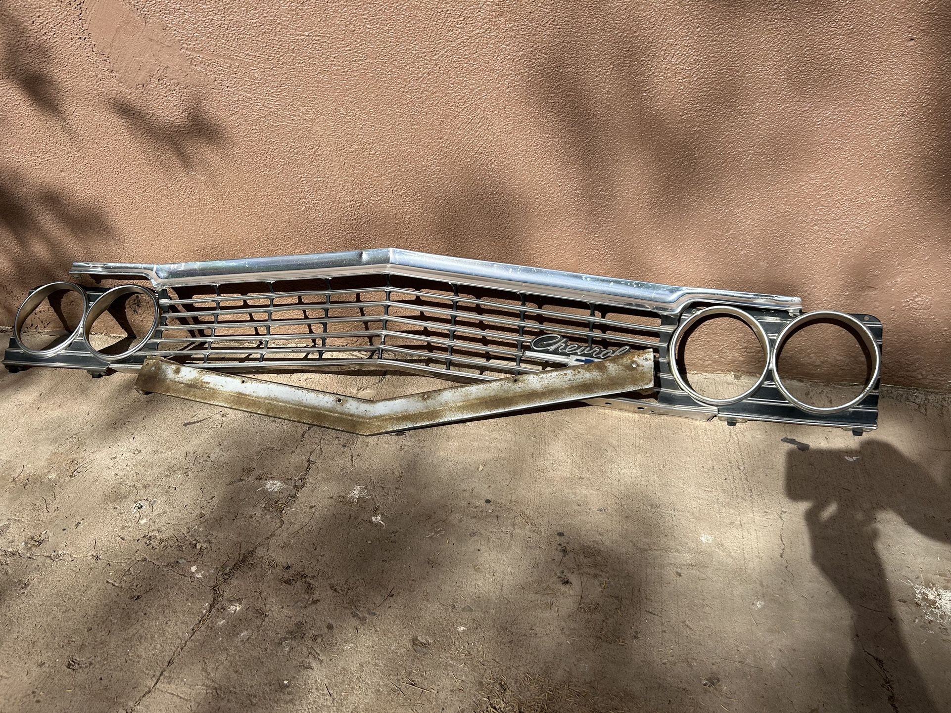 1966 Chevy Caprice Grill And Headlights Bezel