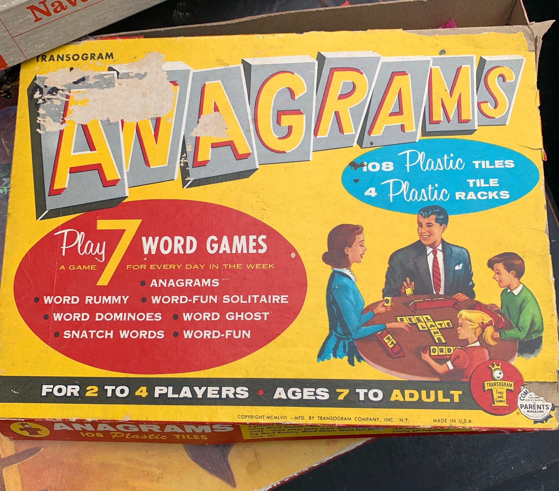 Anagram board Game 