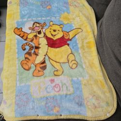 Winnie Pooh Blanket Vintage