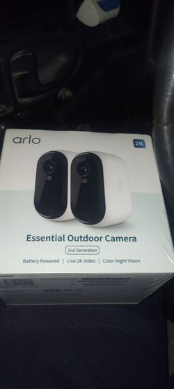 Arlo essential outdoor wireless cameras 2k