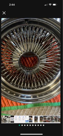Set of 15”s wire wheels