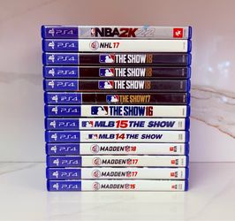 13 PlayStation 4 Games ($5 Each)