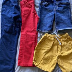 Boys Pants And Shorts Size 4