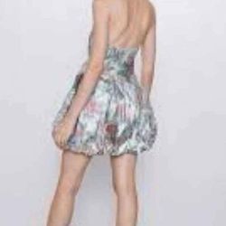 Zara Bubble Floral Dress