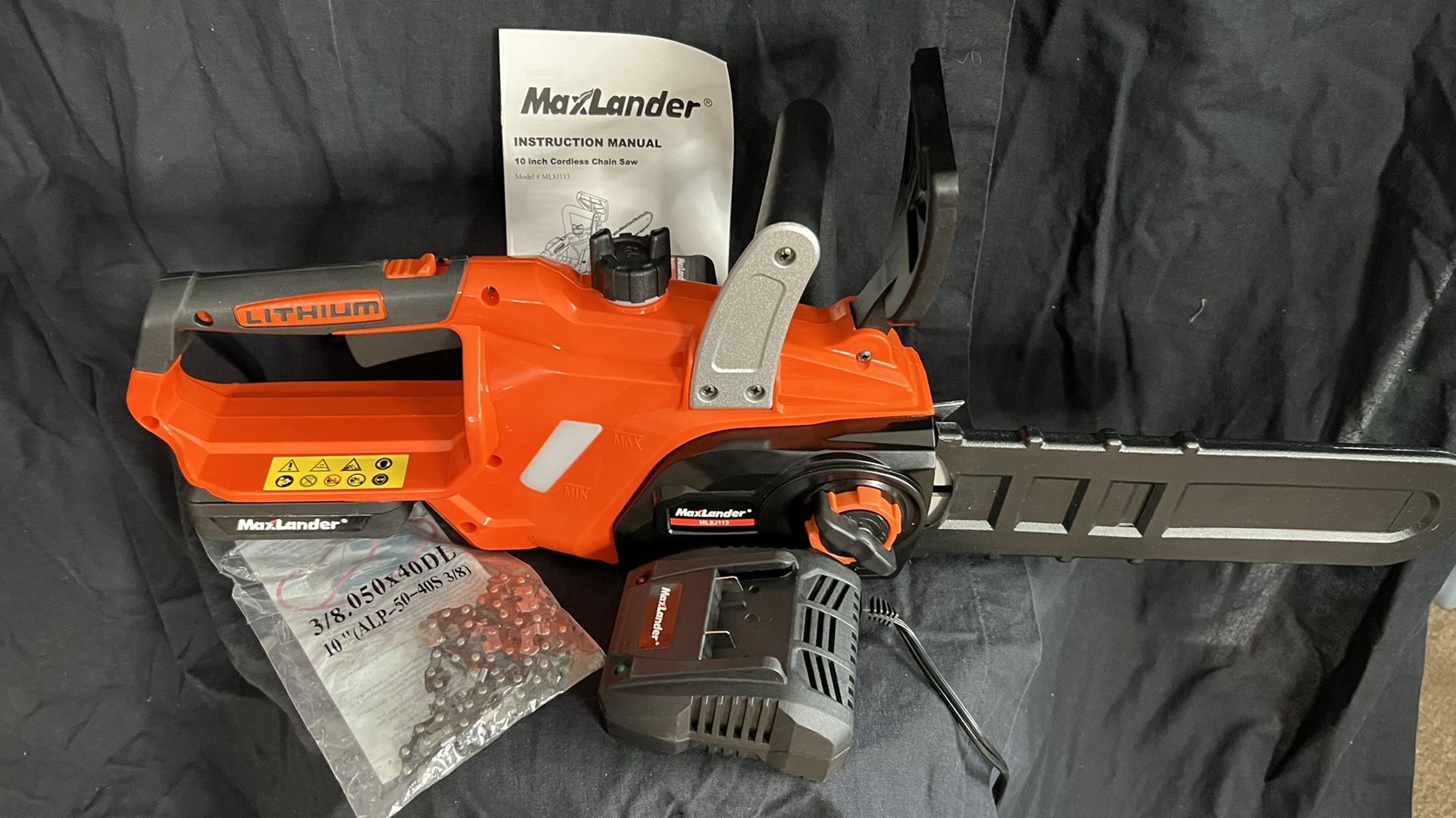 Max Lander 20v Cordless Chainsaw