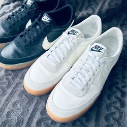 (Pair of 2) NIKE ‘Killshot 2’ Leather WHITE and BLACK Men's Shoes -both are Size 11