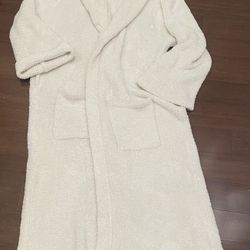 Barefoot Dreams Cozy White Bathrobe
