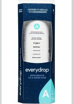 evervdrop by Whirlpool Refrigerator Water Filter A - EDRARXD1 (Pack of1