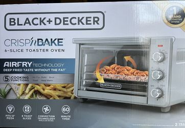 Black & Decker Crisp N Bake Air Fryer Toaster Oven