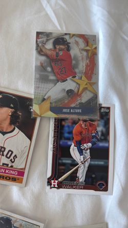 Houston Astros baseball cards Jose Altuve George springer