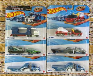 Hot Wheels Track Fleet 2026 Mix 3 Case of 6 Transformers Ultra Magnus