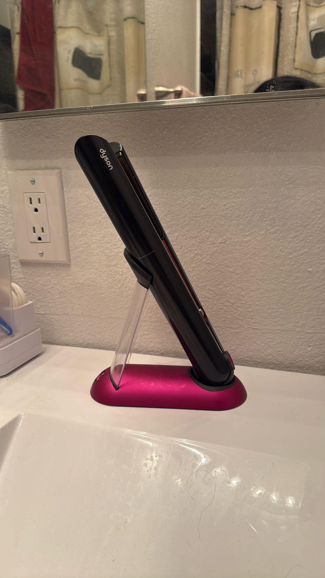 Dyson Corrale Hair Straightener Black Nickel/Fuchsia 