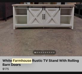 Farmhouse TV Stand