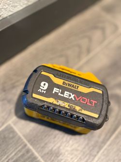 Dewalt 9AH Flexvolt battery