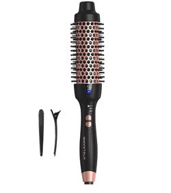 Wavytalk Thermal Brush Blowout Express 1.5" Ionic Heat Round Brush Creates Smooth Shiny Blowout Look, Salon Blowouts, 3 Temp Settings Dual Voltage, Ea