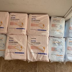 100 Brand New Underpads Still In Packaging $75 For ALL