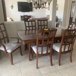 Dining Table and China Cabinet 