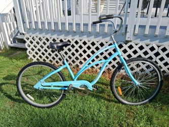 Electra 26 in beach cruiser bike stretch style with new chain and seat