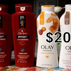 Olay & Old Spice Body Wash Pack