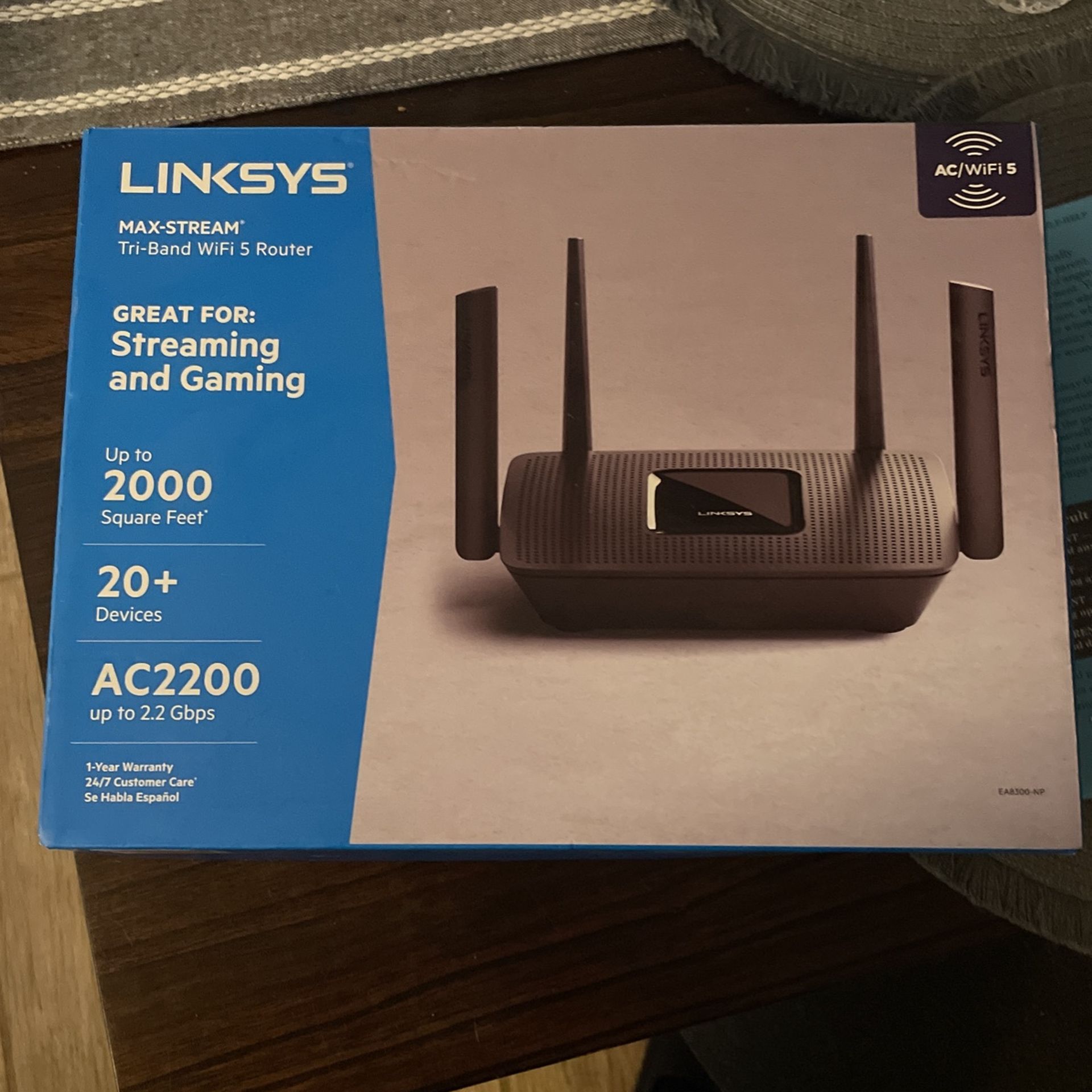 Gaming Router Linksys Ac2200