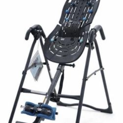 INVERSION TABLE BY TEETER EP-560 HANGUPS I QUALITY FOR BACK PAIN RELIEF FOLDABLE DESIGN FOR EASY STORAGE