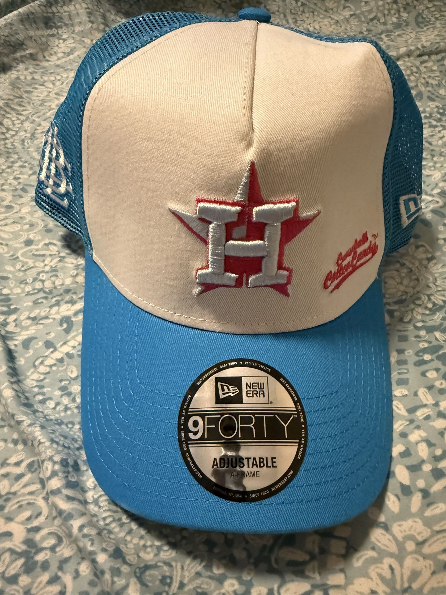 Houston Astros 9 Forty A Frame Trucker Snapback