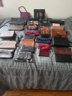 Wristlets and wallets Galore
