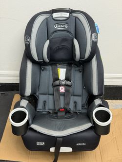 Graco 3-in-1 Convertible Car Seat Forward & Rear Facing Booster Gray