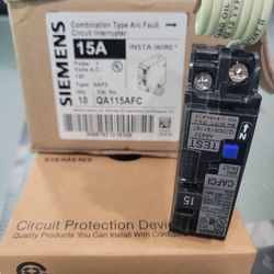 Siemens Combination Type ARC Fault Circuit Interrupter