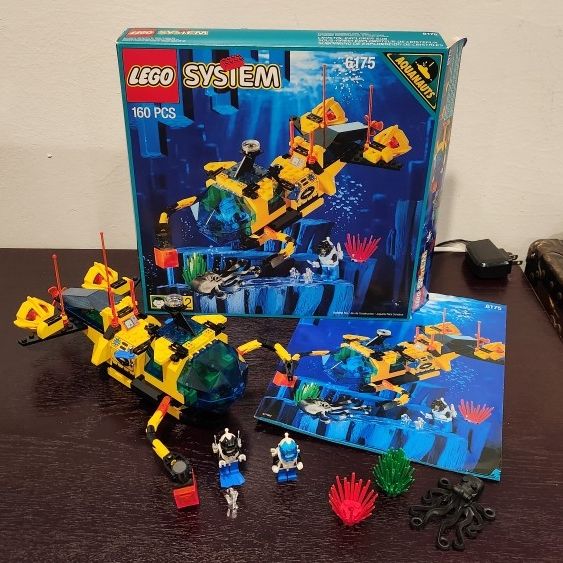 LEGO Vintage - Crystal Explorer Sub (#6175) COMPLETE SET w/ Box