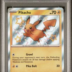 Pokémon Card Shiny Pikachu 