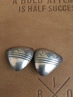 Sterling Silver Clip Earrings