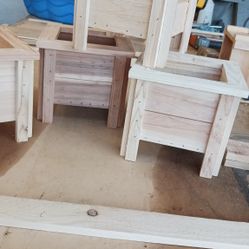 Premium 8×8 Wooden Flower Pots For Sale