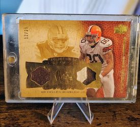 Kellen Winslow Jr. Upper Deck Jersey Patch Card 12/25