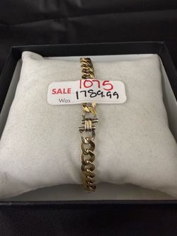 10k Cuban Bracelet