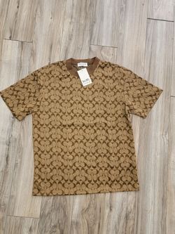 Coach brown tees