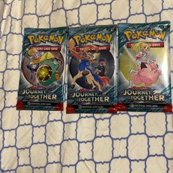 Pokemon Journey Together Single Pack Bundle $30