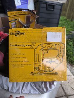 Elecmaps cordless jig saw