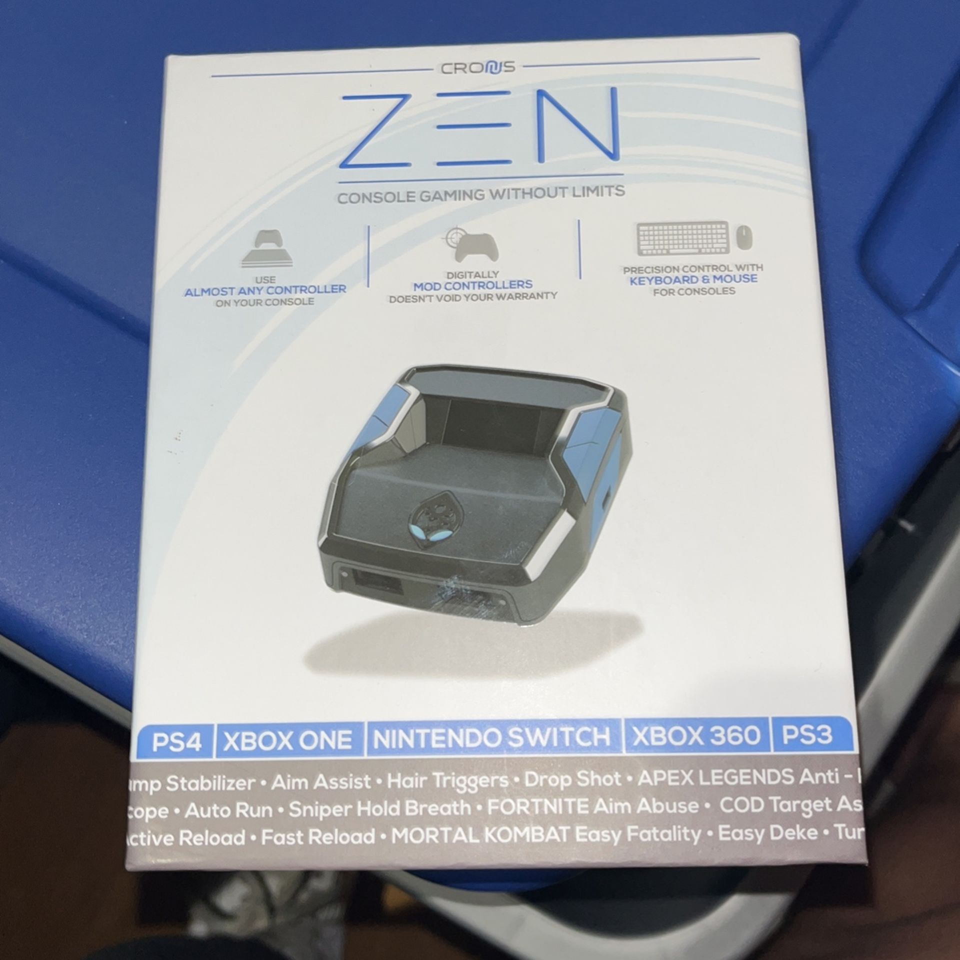 Cronus ZEN Comes With All Cables Works On Every Console/PC
