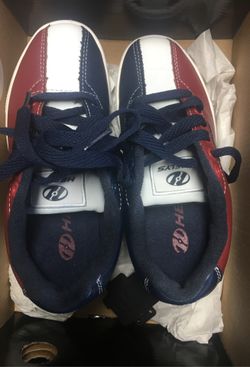Original Heelys Youth 13 Alley Design Red, Blue, and White