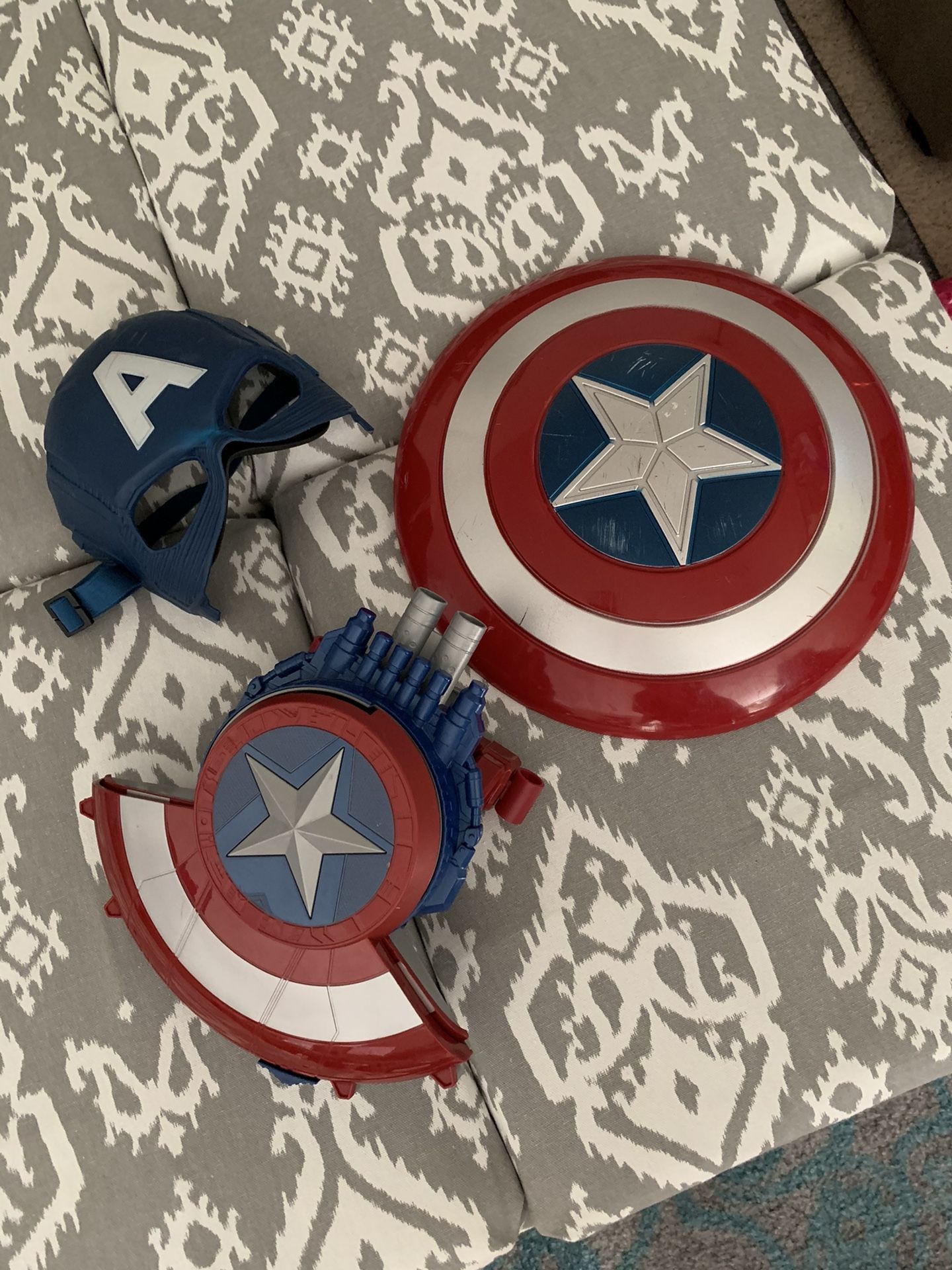 Captain America Shieds n Mask