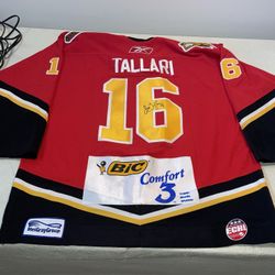 Game Used Joe Tallari Johnston Chiefs Jersey Reebok Auto 2004 Echl Mens 56 Auto