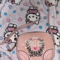 Juicy Couture Pink Diamond Heritage Crossbody Bag