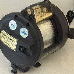 Super Clean Shimano TLD-20 “Two Speed” Conventional Saltwater Fishing Reel