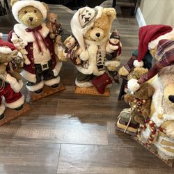 Grandeur Noel Bears NEED GONE ASAP! 60 OBO