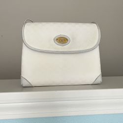 White & Gold Gucci  Crossbody Bag