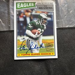 Philadelphia Eagles NFL Player Cards 