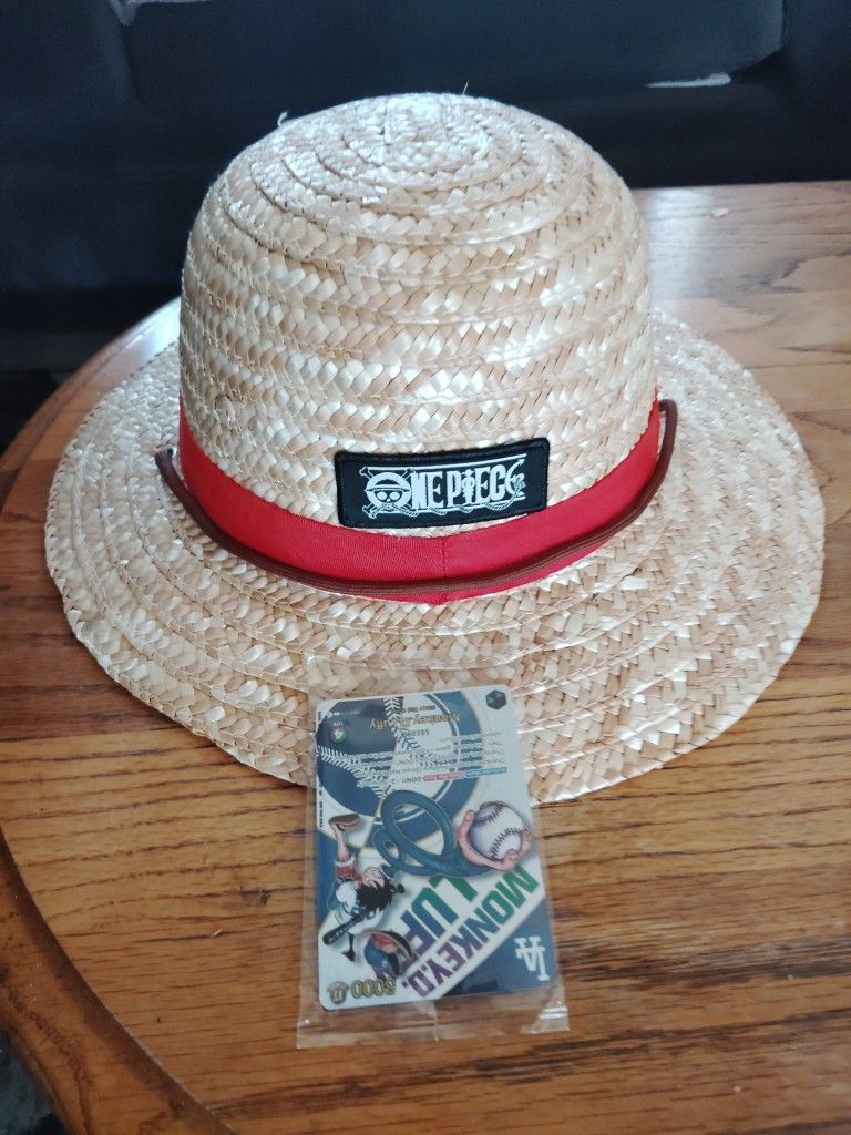 Monkey D. Luffy Dodgers Promo Card/Hat
