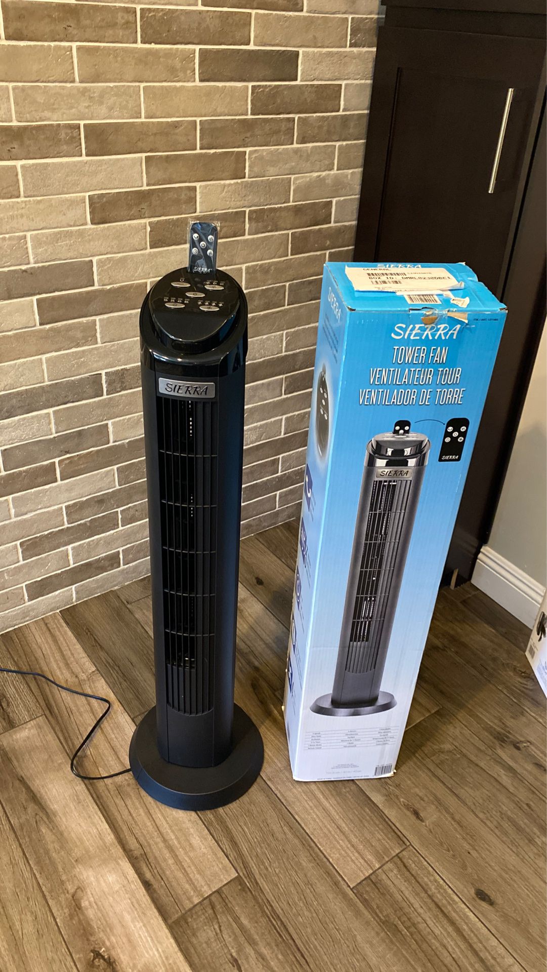 Sierra tower fan , ventilador de torre